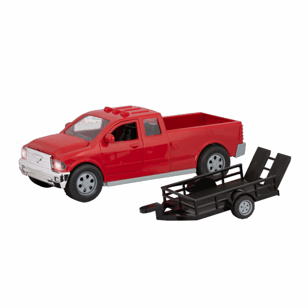 Red PickUp Truck, 15 inches - Image 1