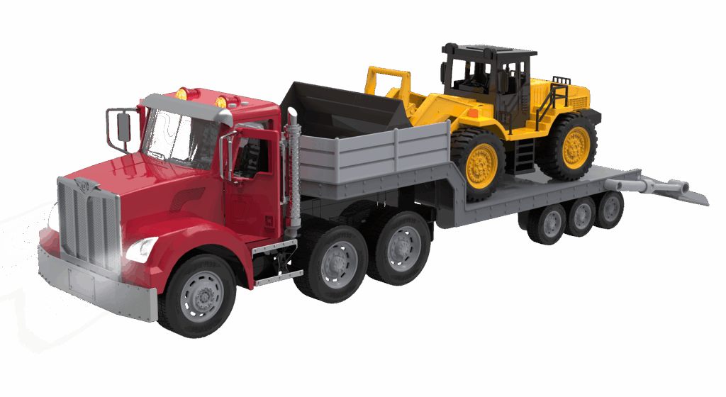 DRIVEN semi truck jumbo construction carrier