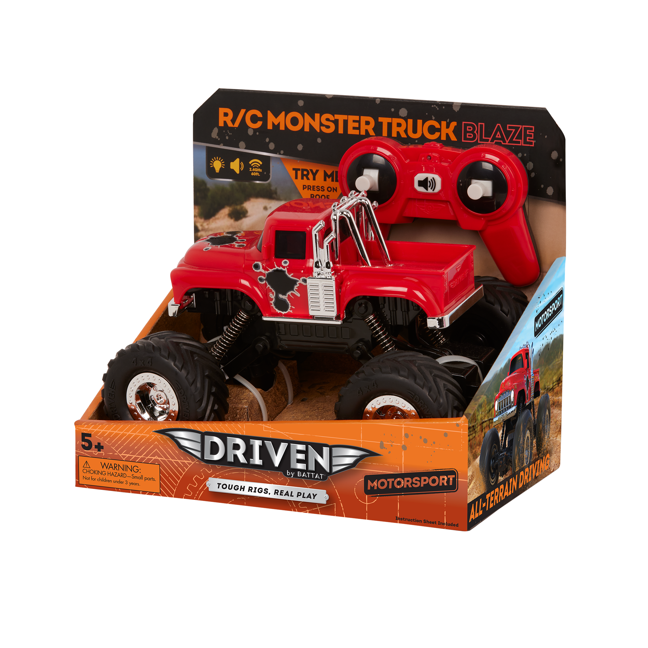 BLAZE | Remote Control Monster Truck | DRIVEN by Battat