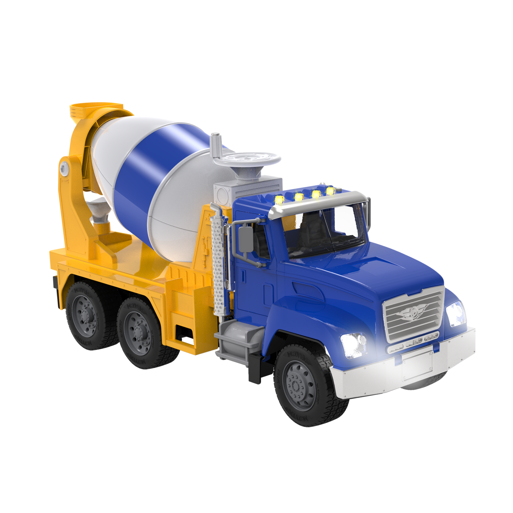 Standard Cement Truck | Large Toy Cement Mixer Truck | DRIVEN by Battat