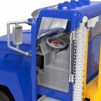 Cement Mixer Truck, 20 inches - Image 3