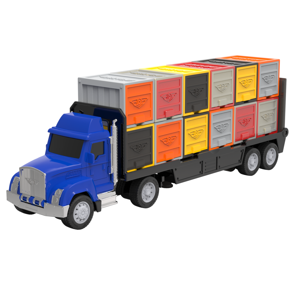 Pocket Carrier Truck | Large Carrier Truck with Toy Cars | DRIVEN