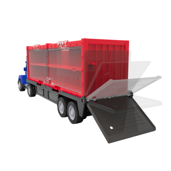 Pocket Carrier Truck | Large Carrier Truck with Toy Cars | DRIVEN