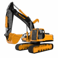 Excavator, 22 inches